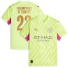 Maglia da Calcio Portiere Manchester City Champions of Europe Alternativa 2023-24 per Uomo